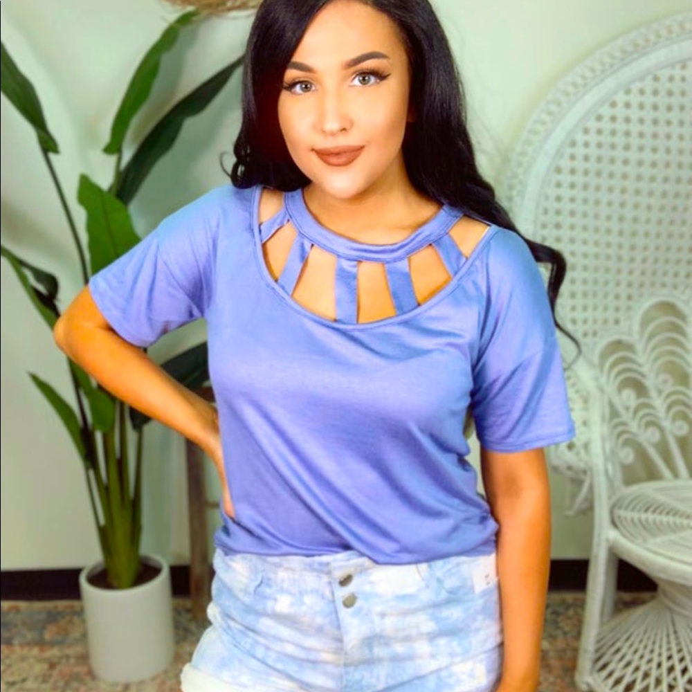 Blue women’s top